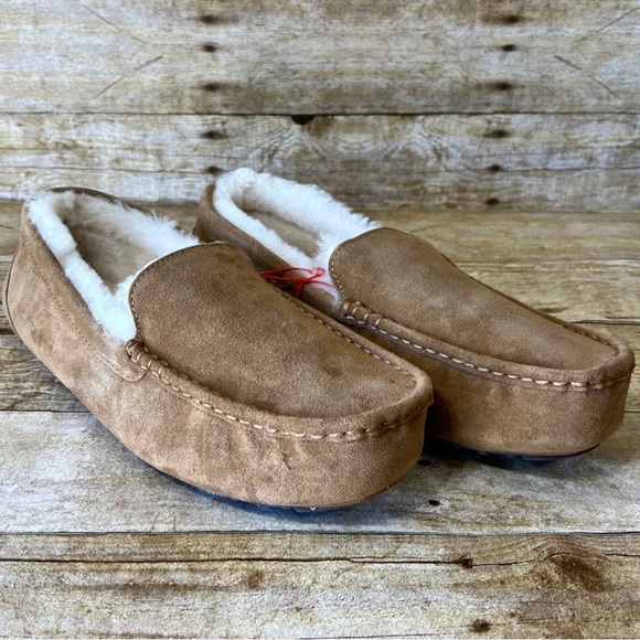 Dluxe Size 9 Mens New Slippers Suede By Dearfoams - Picture 4 of 13